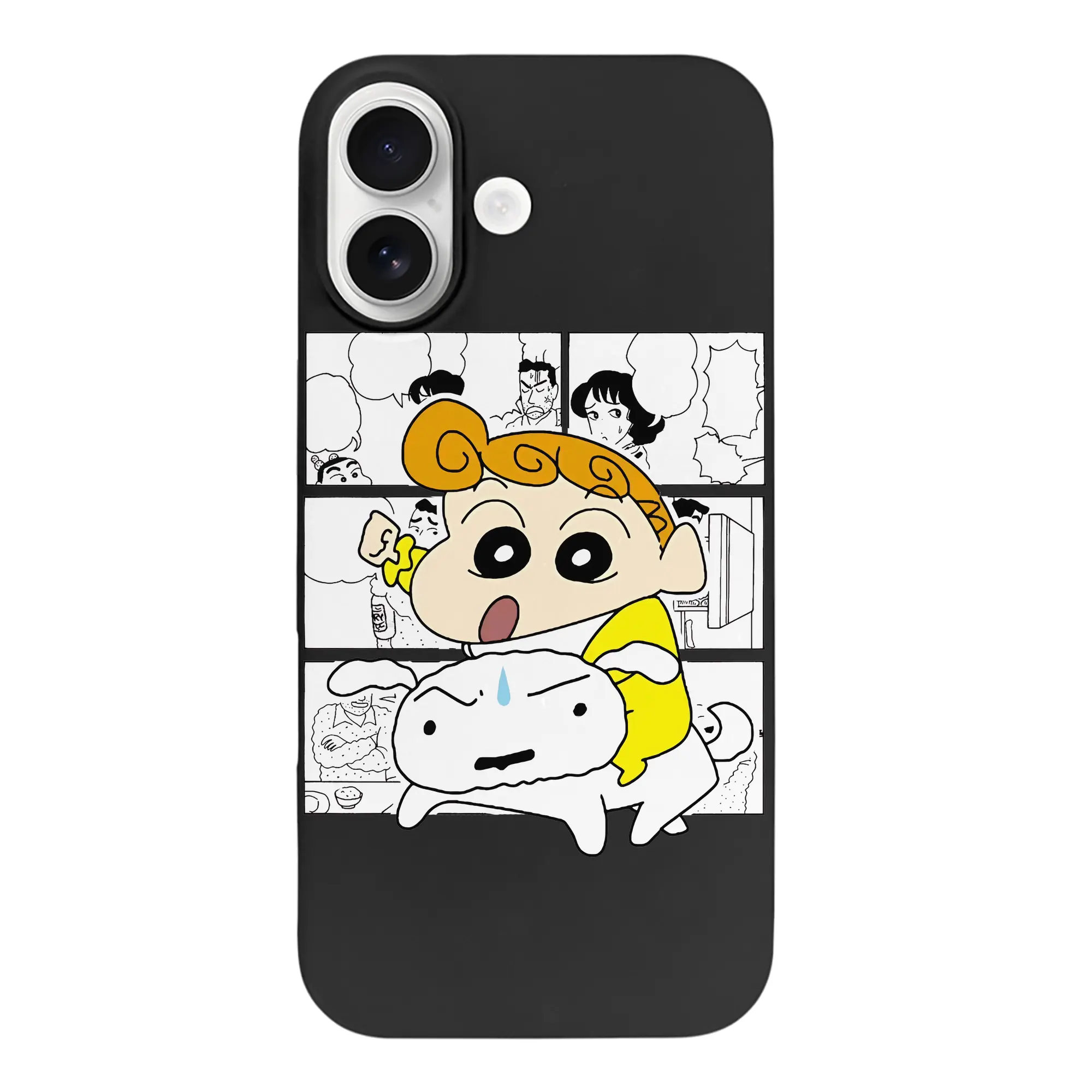 クレヨンしんちゃん グッズ 野原 ひまわり - iPhone 17 シリーズ シリコンケース 薄型 耐衝撃 指紋防止 ソフトタッチカバー 精密フィット 傷防止 保護ケース iPhone 17/17 Air/17 Pro/17 Pro Max 対応